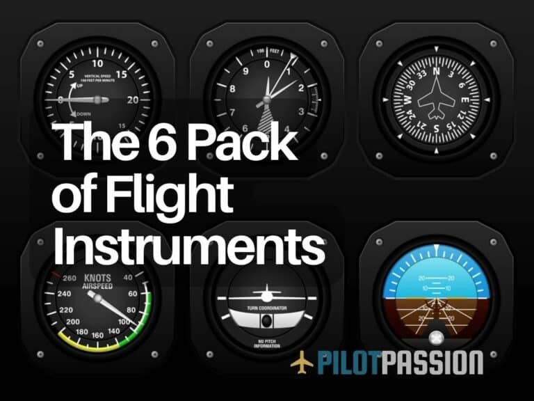 What Is Meant by the 6 Pack of Flight Instruments?