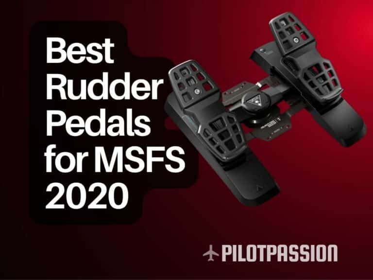 Best Rudder Pedals for MSFS 2020