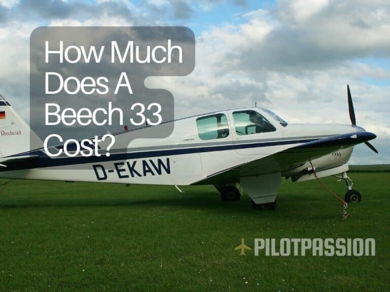 how much does a beech 33 cost