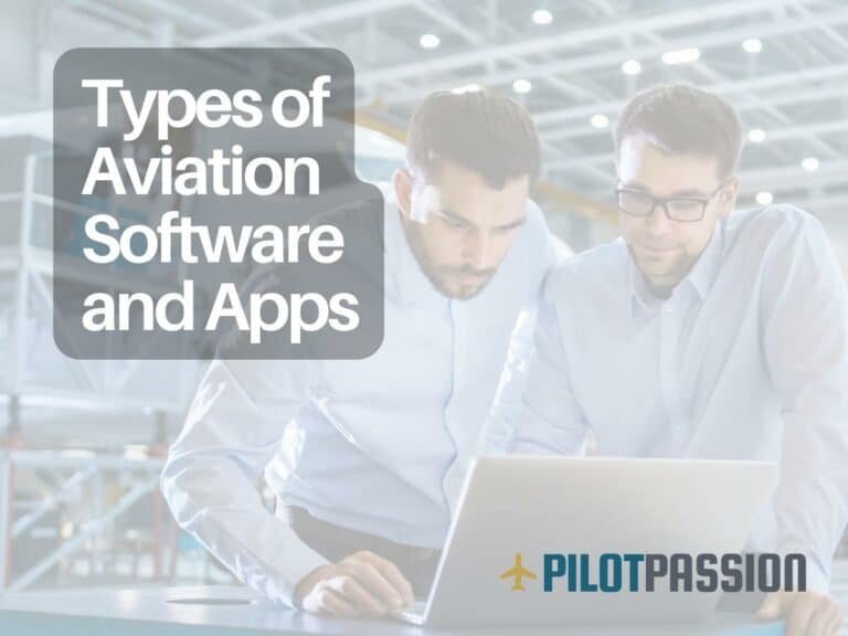 types of aviation software and apps