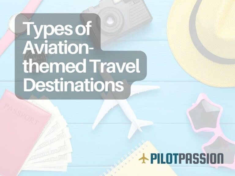 types of aviation-themed travel destinations